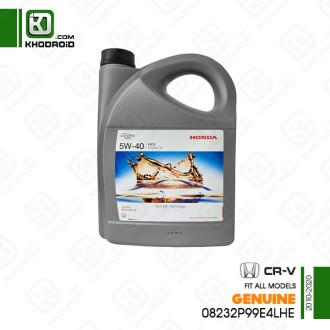 روغن موتور 5w 40 چهار لیتری هوندا cr-v و 2010 تا 2020 جنیون 08232P99E4LHE